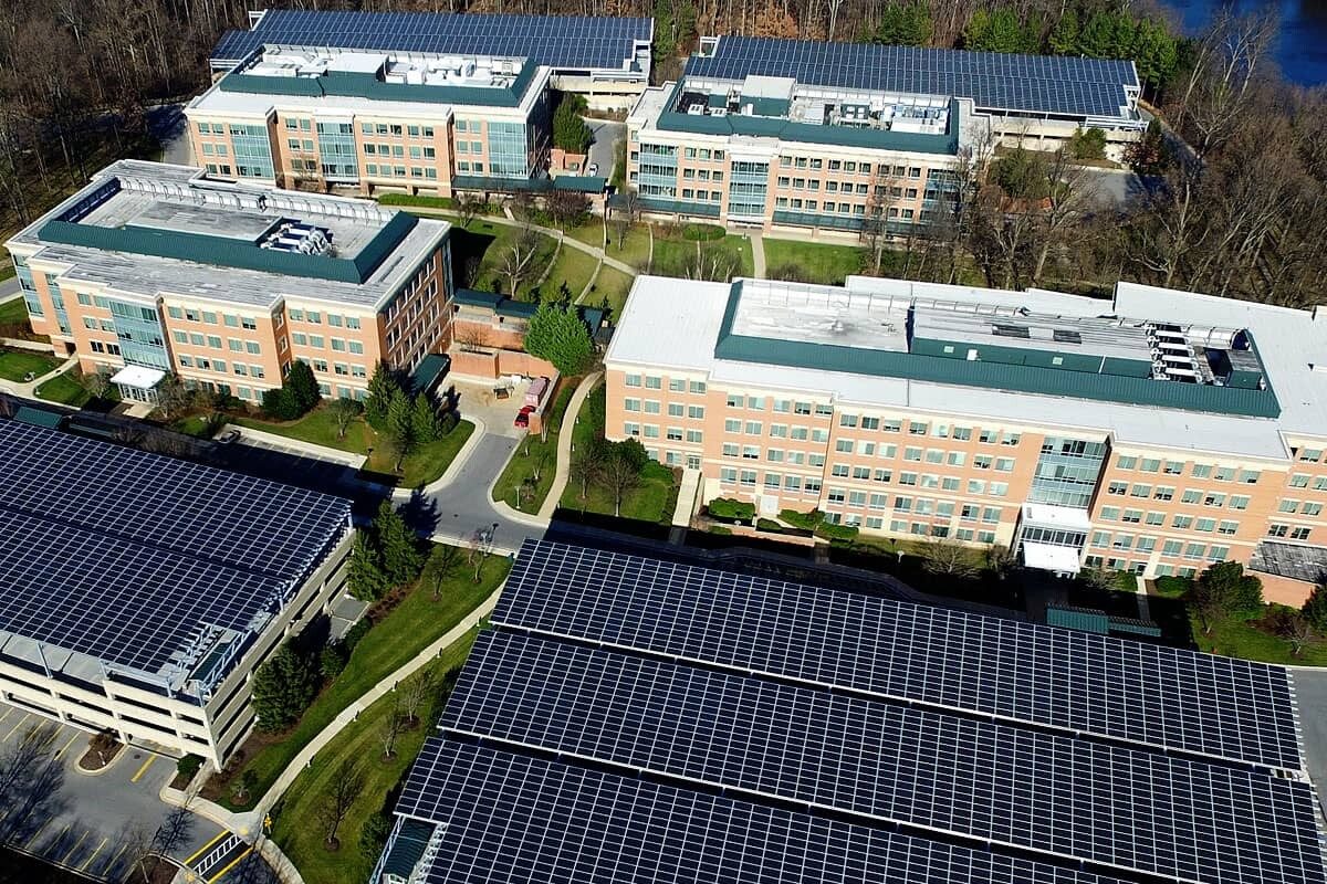 solar panels for business