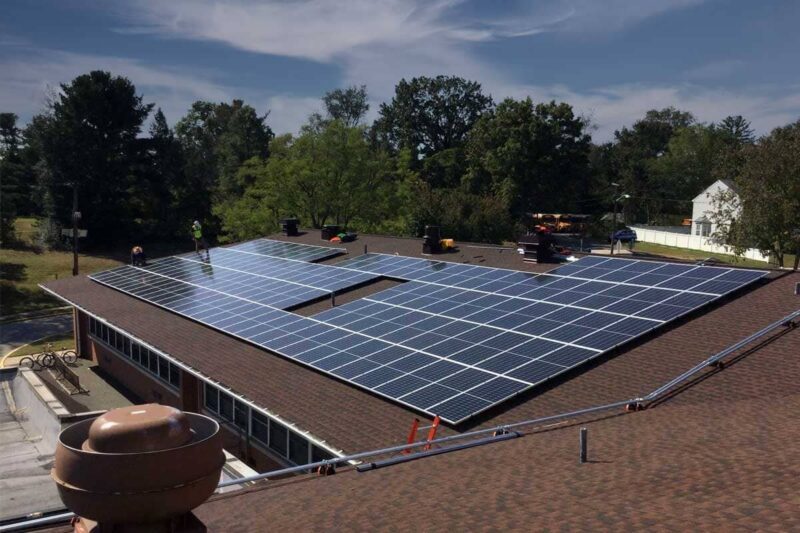 Public School Solar Rooftop in NJ